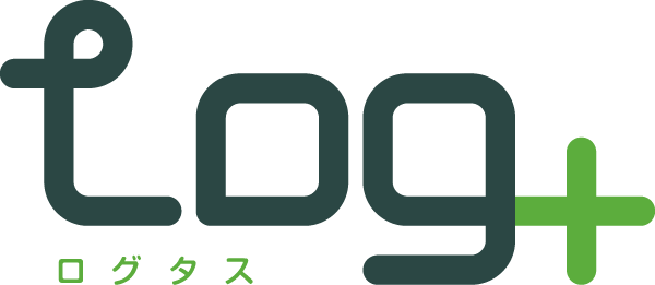 Log+（ログタス）　サービスサイトのロゴ